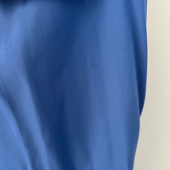 NWT Michelle Mason Wrap-effect satin-crepe midi skirt in Periwinkle - size 4 - Picture 5 of 7